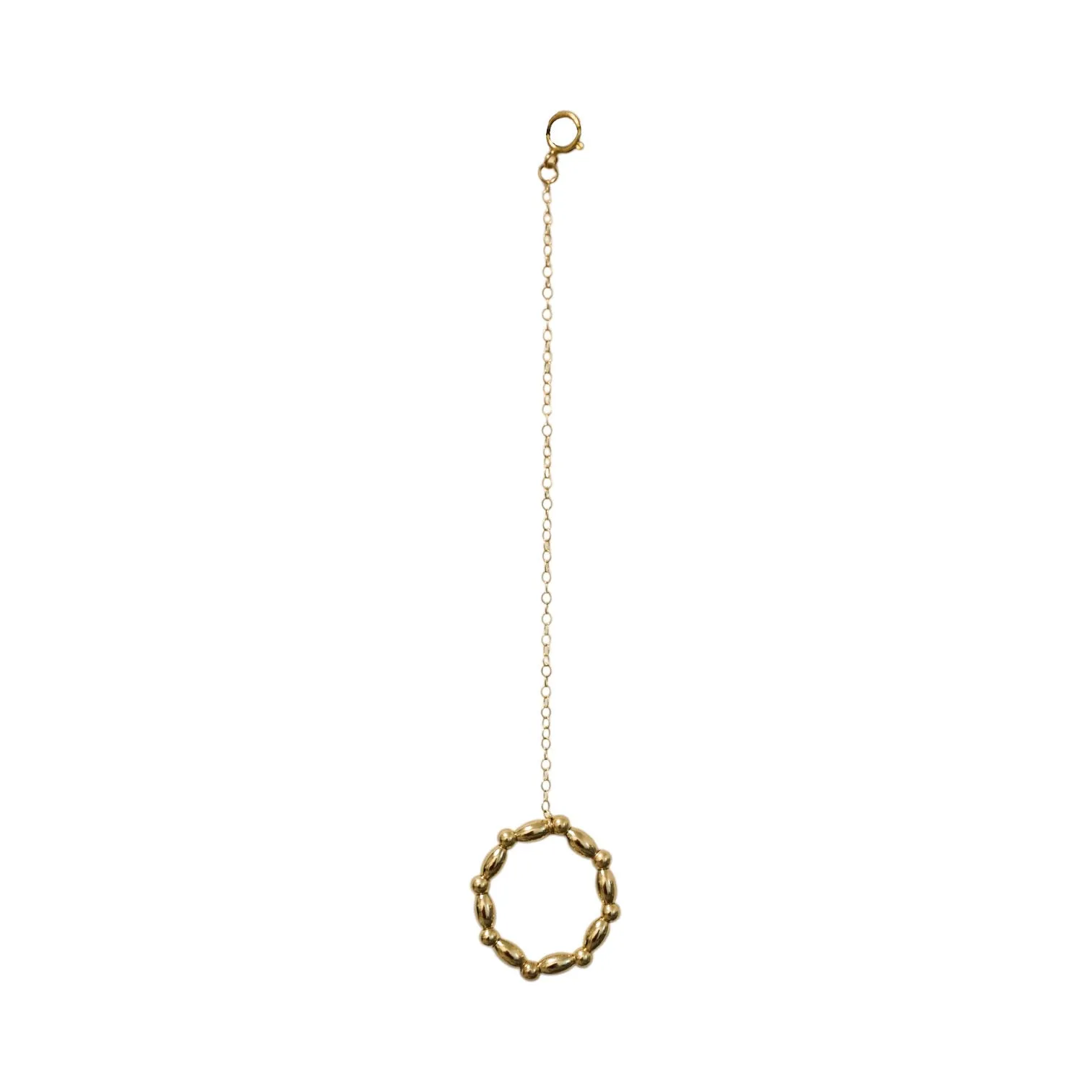 LEXI 3 | Hand Chain Anti-Tarnish Stretchy Ring 14K Gold Filled