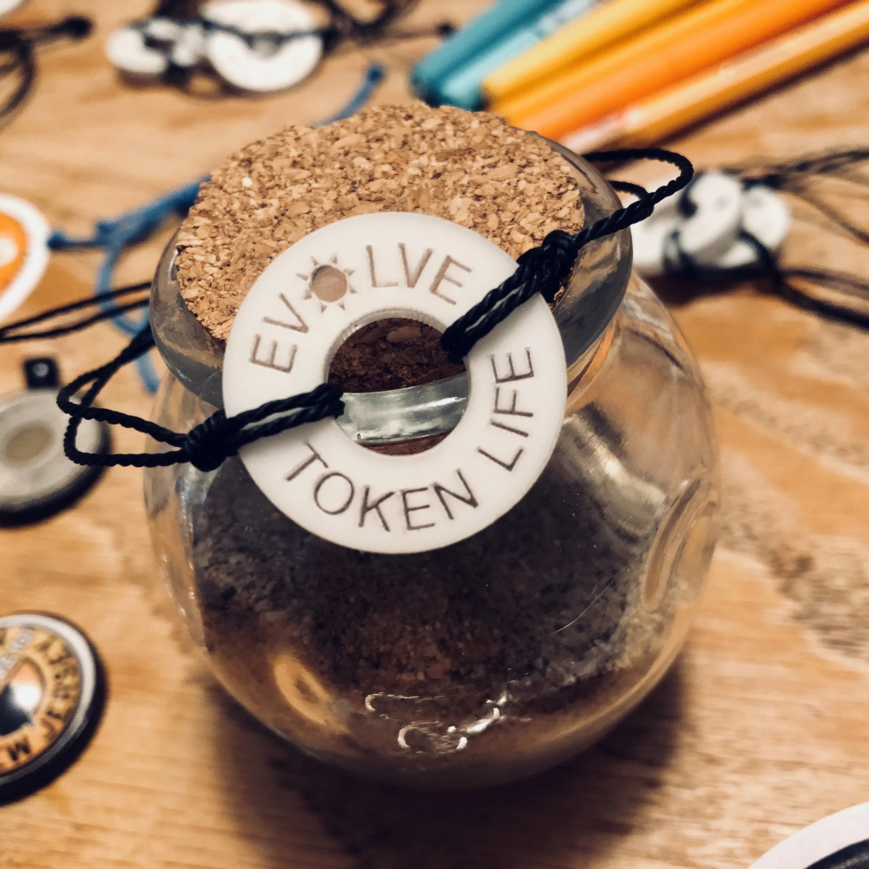 LIFE IS FOR THE TOKEN >> String Bracelets