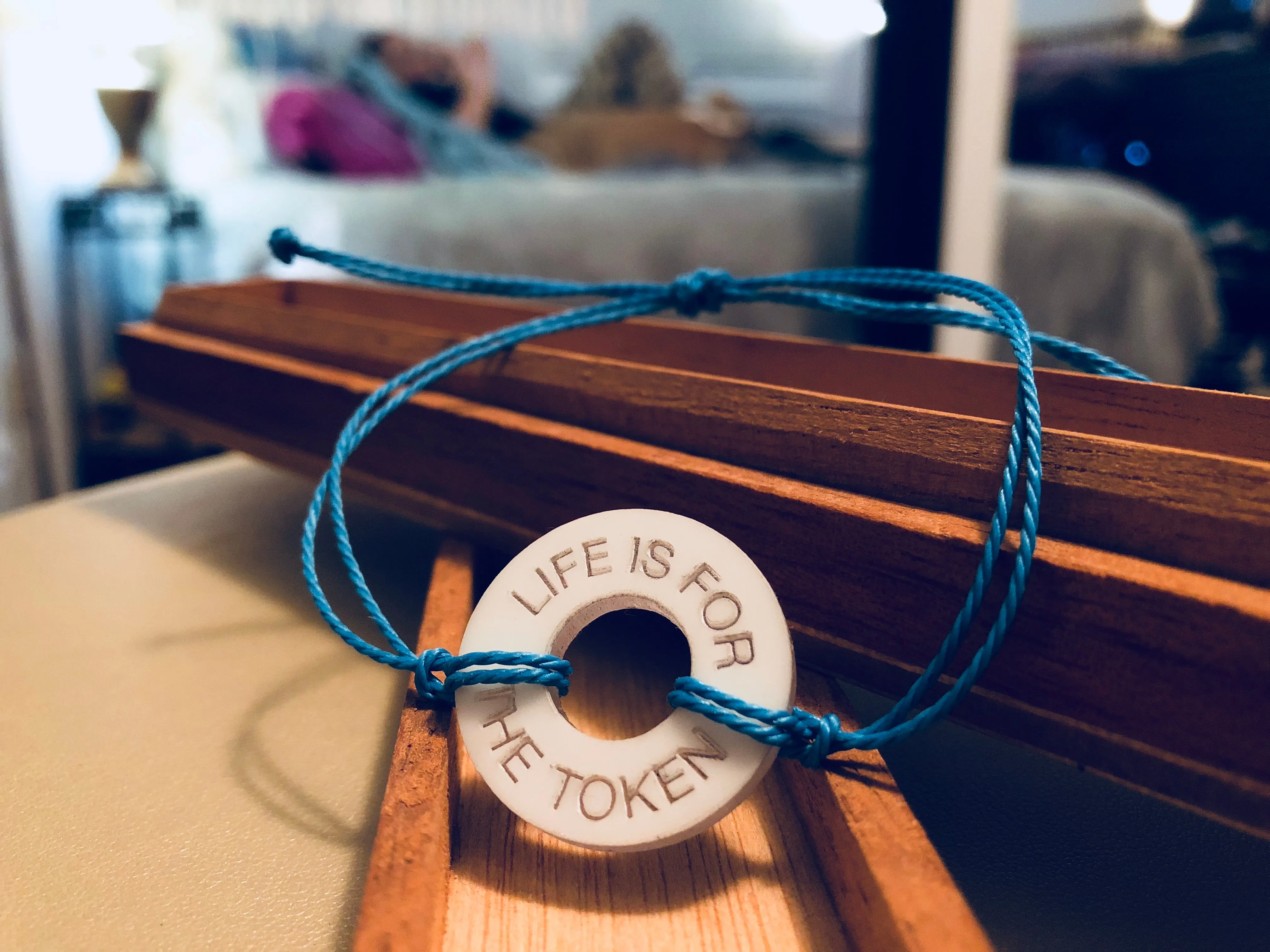 LIFE IS FOR THE TOKEN >> String Bracelets