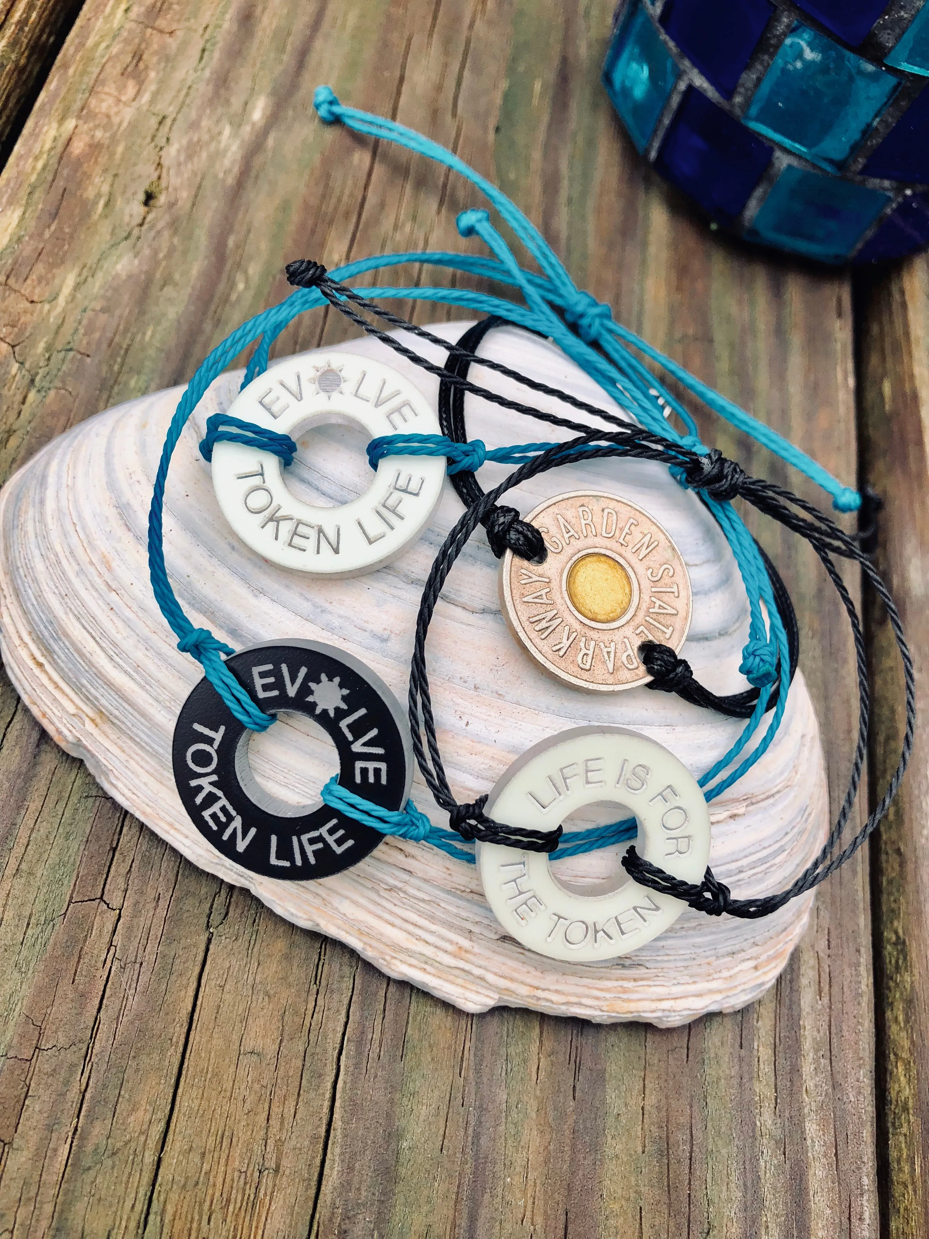 LIFE IS FOR THE TOKEN >> String Bracelets