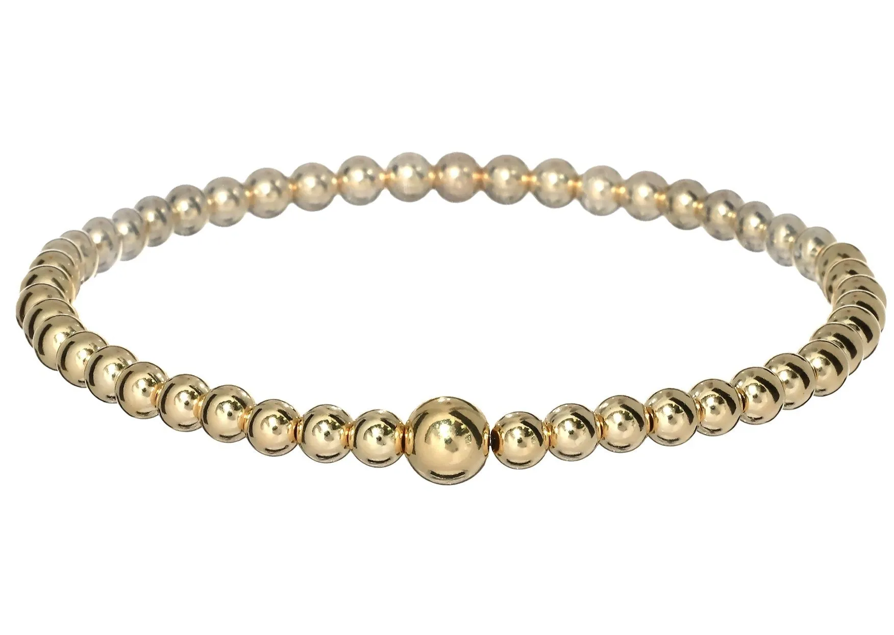 LILA | Stretchy Anti-tarnish 14K Gold Filled Bracelet