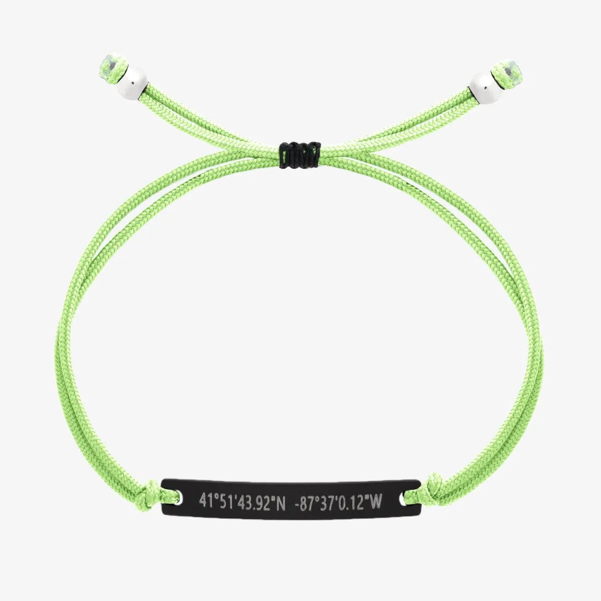 Lime Custom String Bracelet