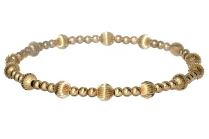 LONDON | Stretchy Anti-tarnish 14K Gold Filled Bracelet