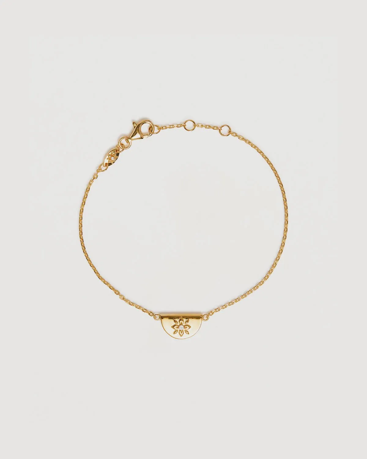 Lotus Bracelet 18K Gold