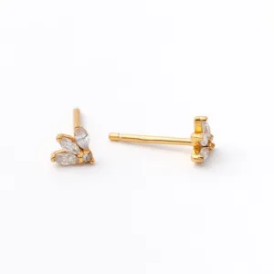 Lotus Stud Earring