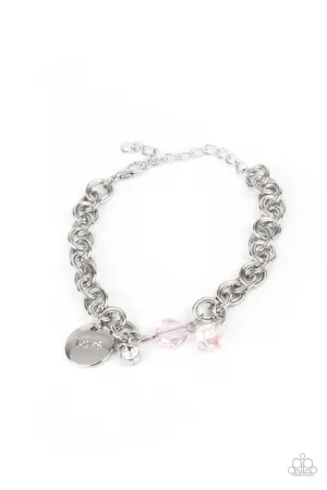 Lovable Luster Pink Paparazzi Bracelet