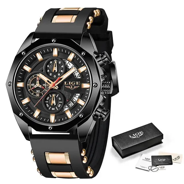 Luxury Silicone Men Watches