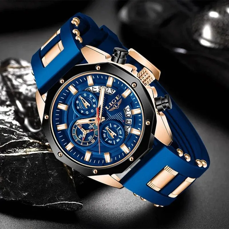 Luxury Silicone Men Watches