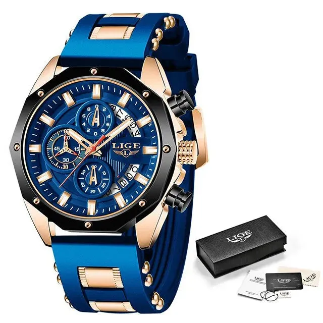 Luxury Silicone Men Watches