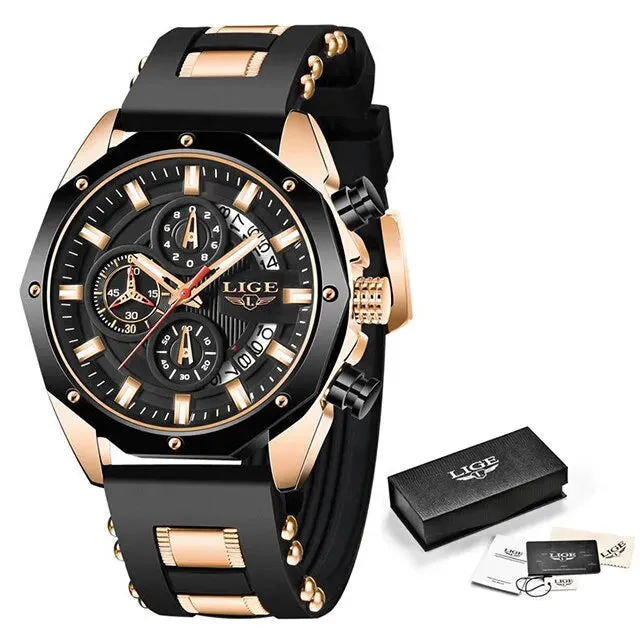 Luxury Silicone Men Watches