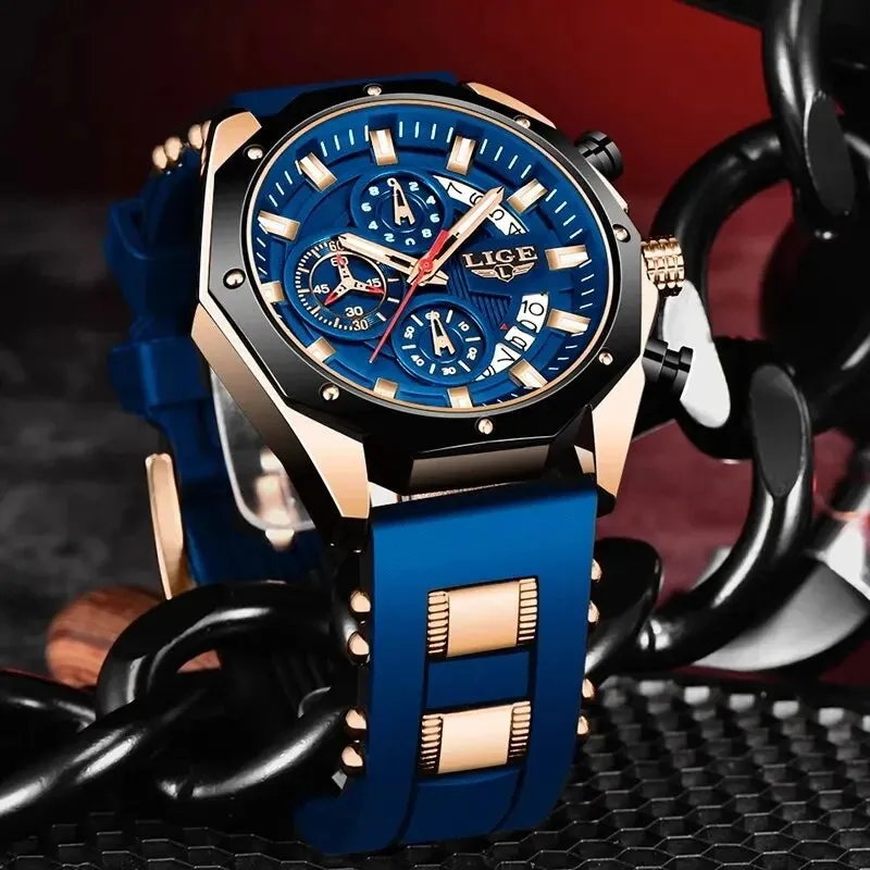 Luxury Silicone Men Watches