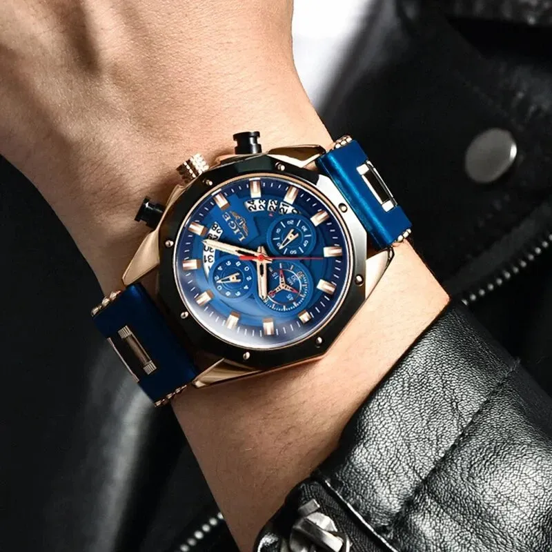 Luxury Silicone Men Watches