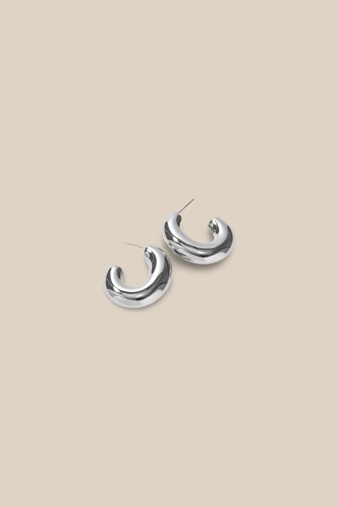 MARIANNA HOOPS - SILVER