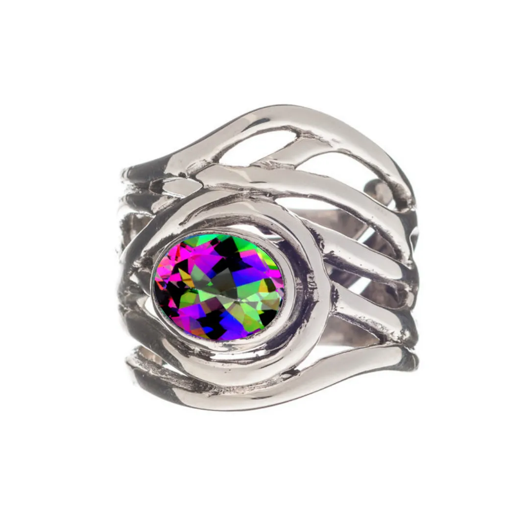 Mayhem Ring in various gemstones