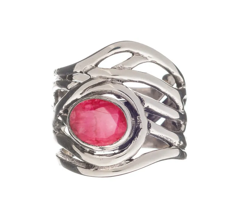 Mayhem Ring in various gemstones