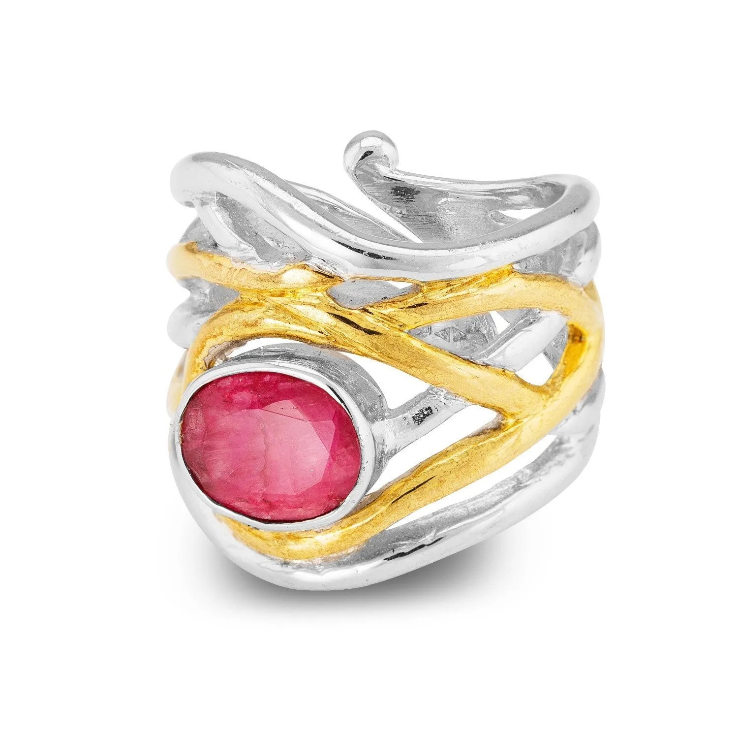 Mayhem Ring in various gemstones