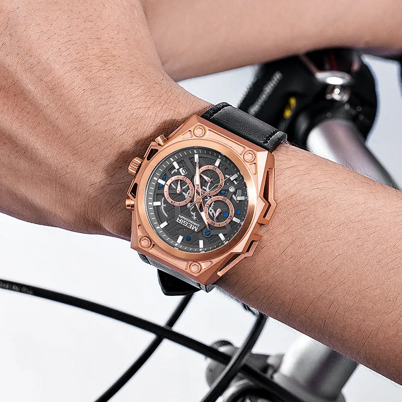 Megir Sport quartz waterproof watch for men 4220
