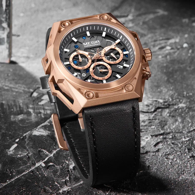 Megir Sport quartz waterproof watch for men 4220