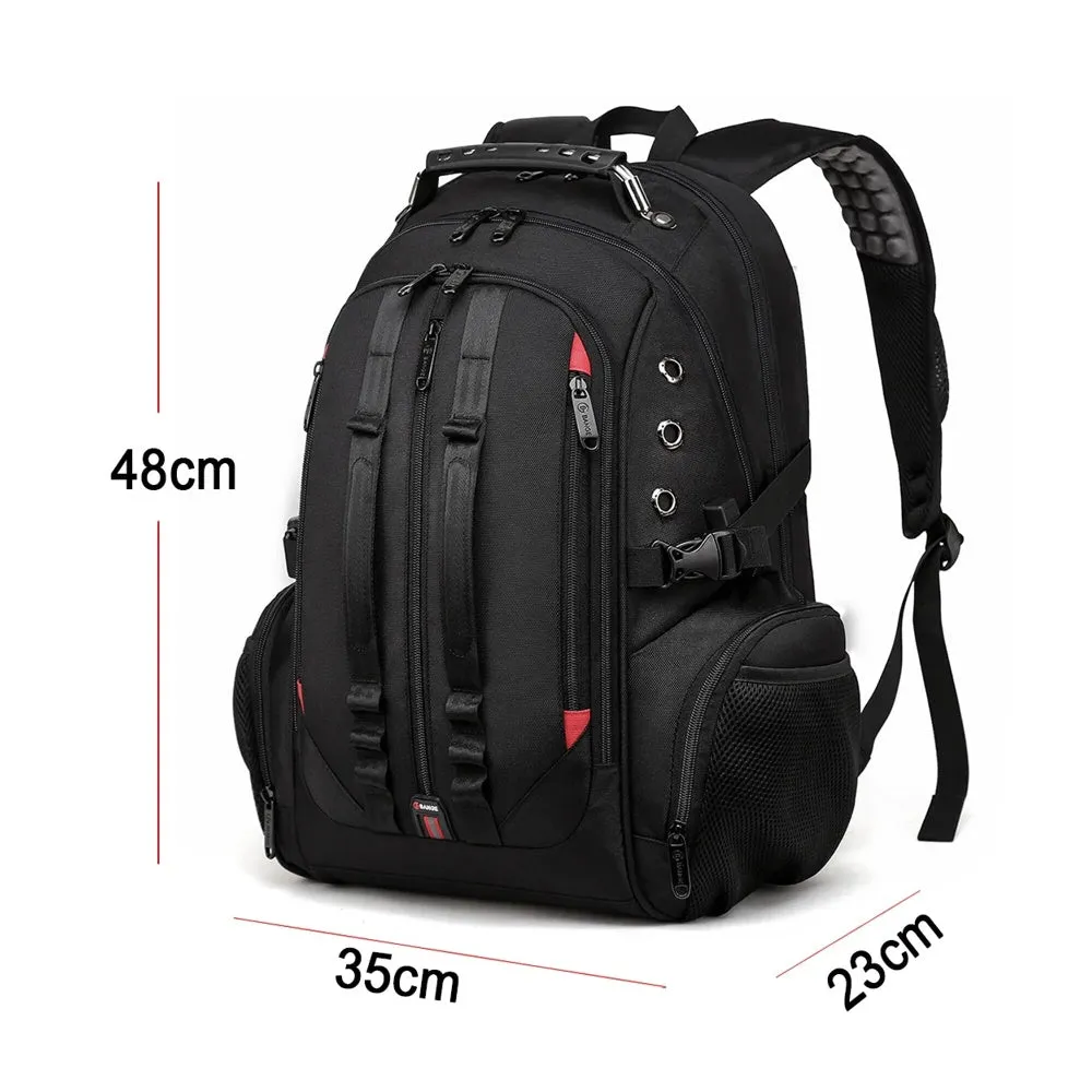 Men's Large Capacity Waterproof Travel Backpack for Outdoor Camping & Hiking