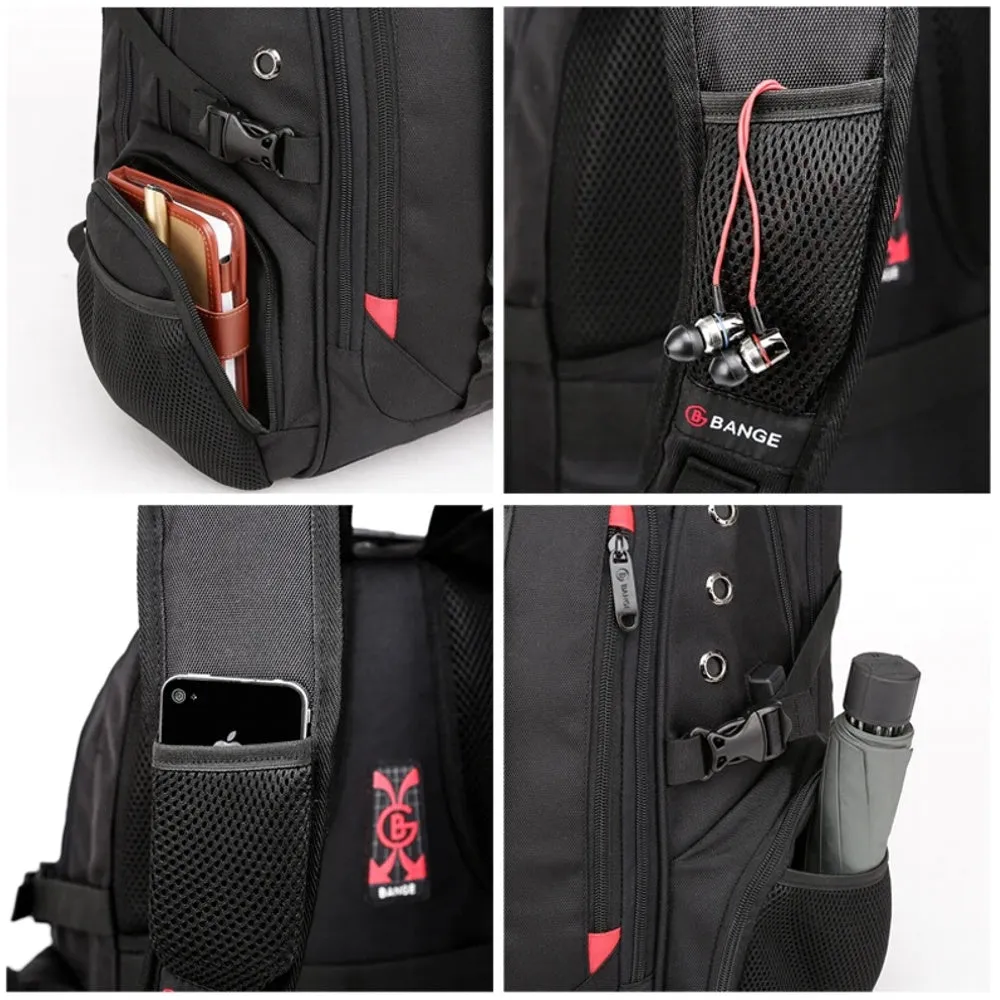 Men's Large Capacity Waterproof Travel Backpack for Outdoor Camping & Hiking