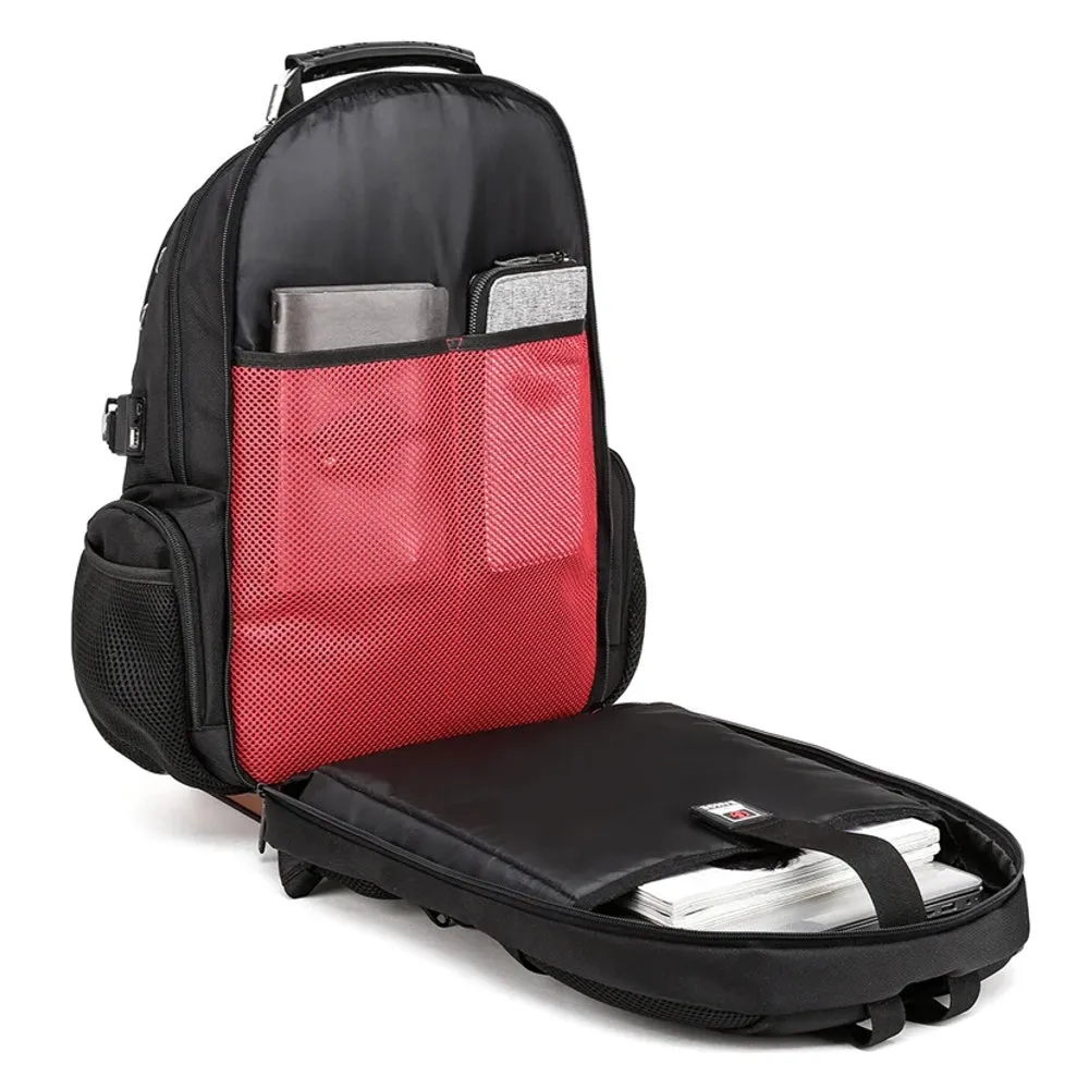 Men's Large Capacity Waterproof Travel Backpack for Outdoor Camping & Hiking