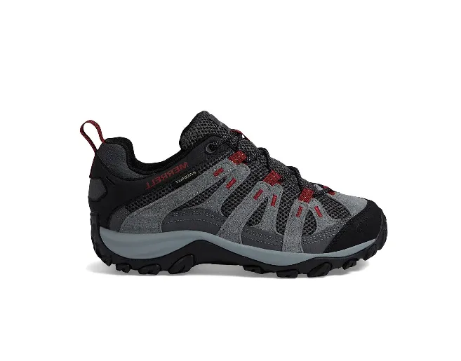 Merrell Men's Alverstone 2 Waterproof Granite/Dahlia Leather J037171