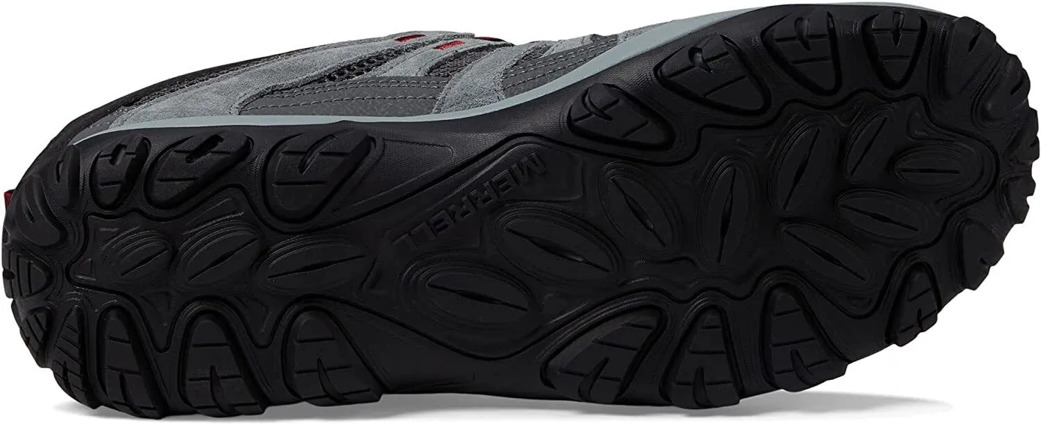 Merrell Men's Alverstone 2 Waterproof Granite/Dahlia Leather J037171