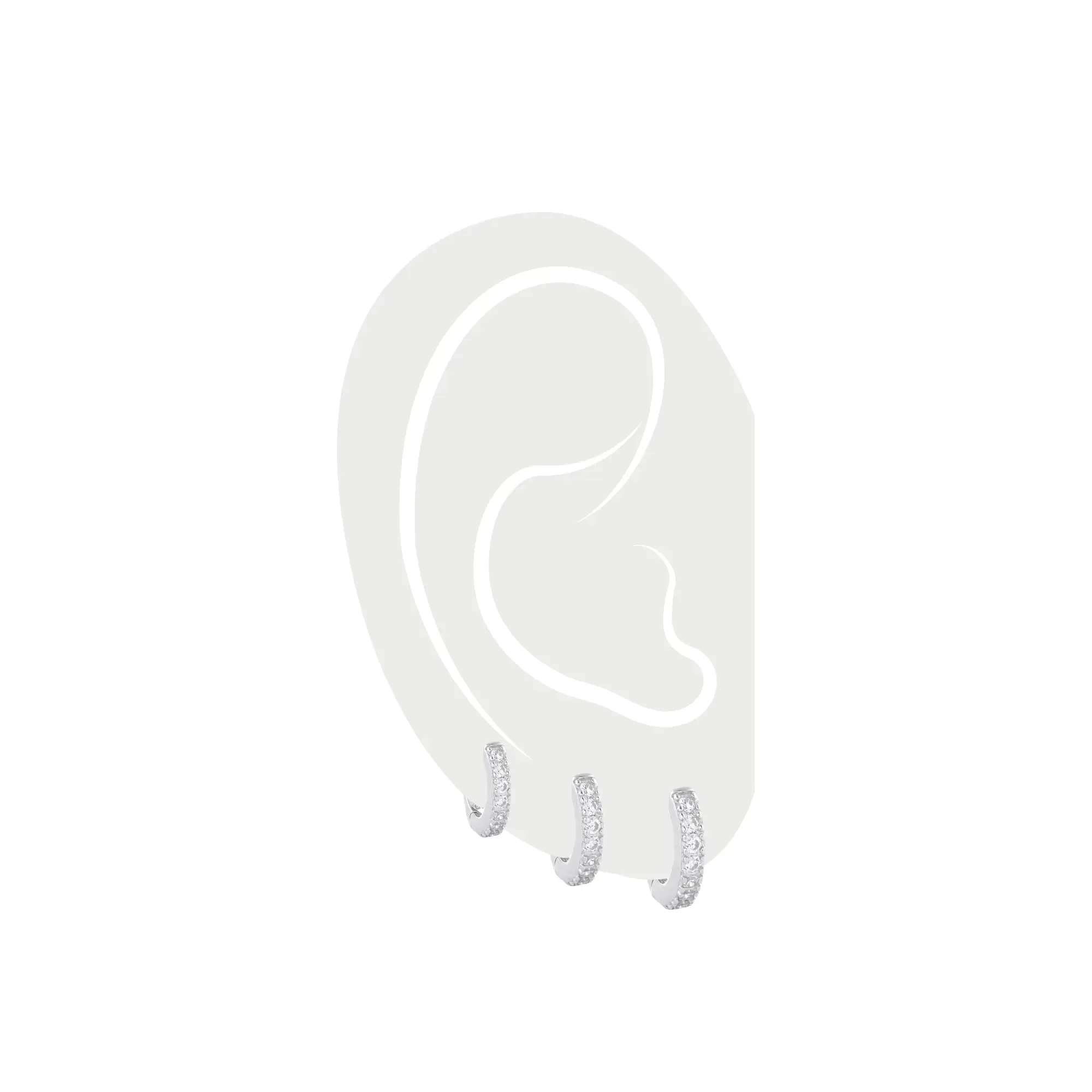 MINI CLEAR HUGGIES SET