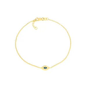 Mini Evil Eye Adjustable Bracelet