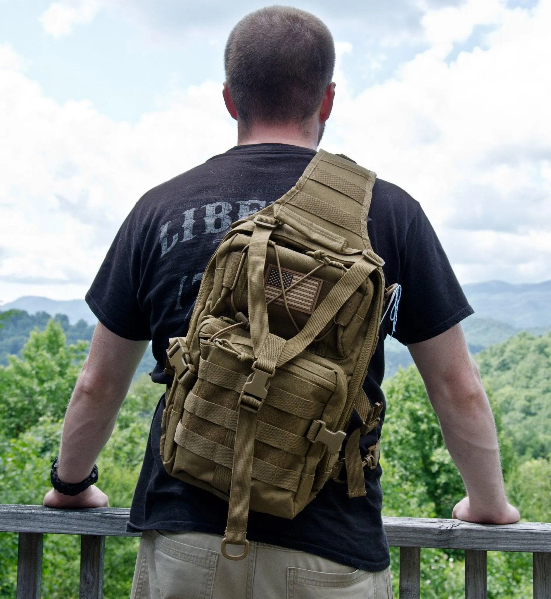 Molle Shoulder Bag Sling Chest Pack