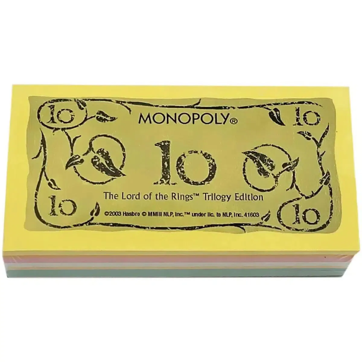 Monopoly: The Lord of the Rings Trilogy Edition - Economic Fantasy Board Game for Family, and Adults (2-6 Players, Ages 8 ) - Parker Brothers