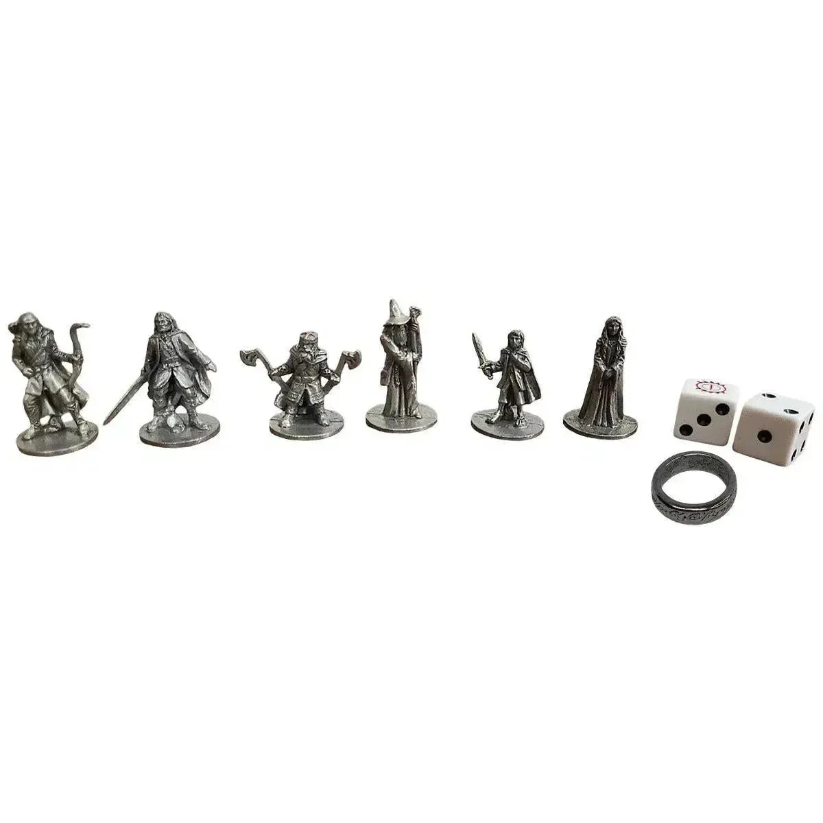 Monopoly: The Lord of the Rings Trilogy Edition - Economic Fantasy Board Game for Family, and Adults (2-6 Players, Ages 8 ) - Parker Brothers