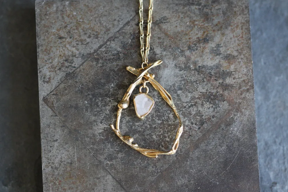 Morning Glory Solo Pendant