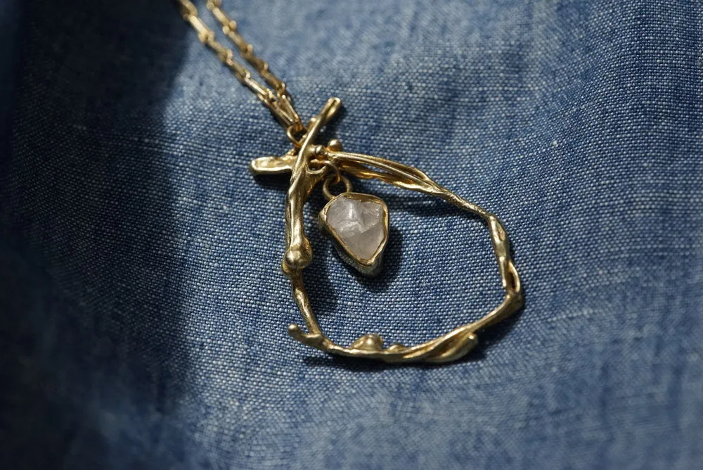 Morning Glory Solo Pendant