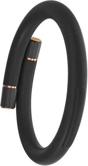 Mosquito Repellent Bracelets, 1 Pack Repellent Wristbands for Adults and Kids, DEET-Free (10 Replacement Cores - Black)