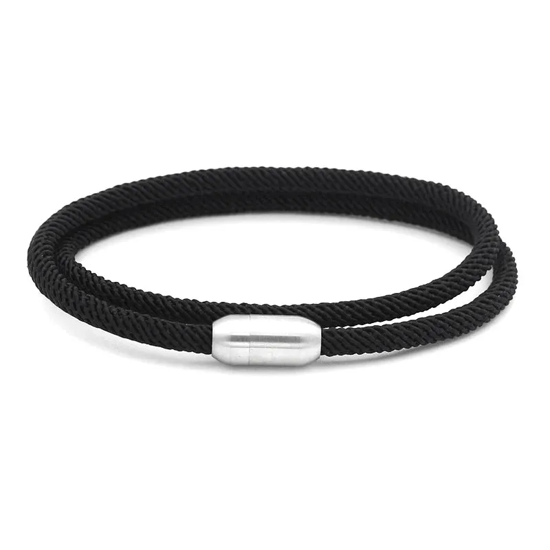 Nautical Rope Bracelet with Magnetic Clasp