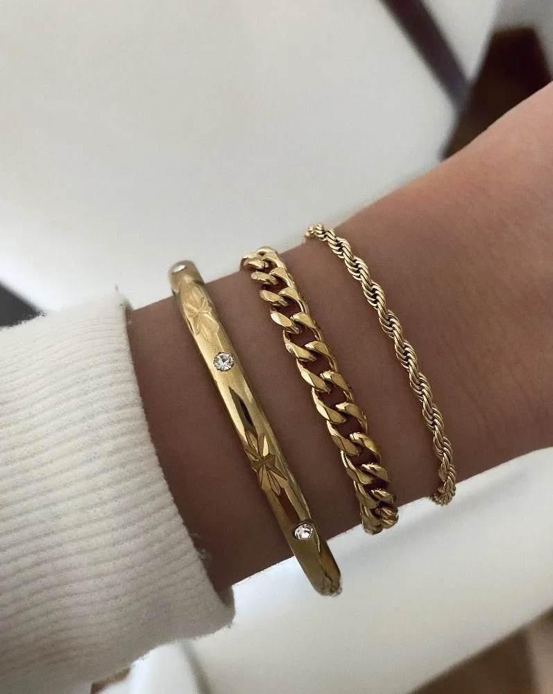 Nebula Bangle Bracelet