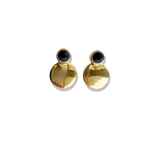 Nerea Black Large Earrings