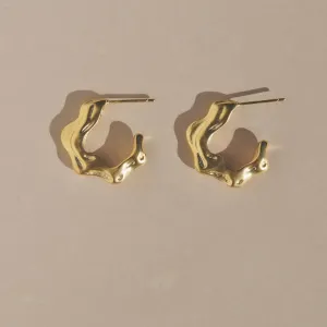 NEW! Olas Earrings in Gold Vermeil by Mountainside Handmade Jewelry