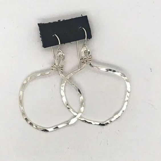 Obscuro Jewelry Silver Veruschka Hoops - Small