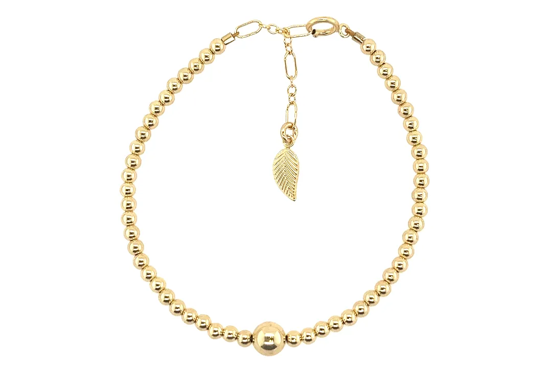 OLIVIA | Stretchy Anti-tarnish 14K Gold Filled Bracelet