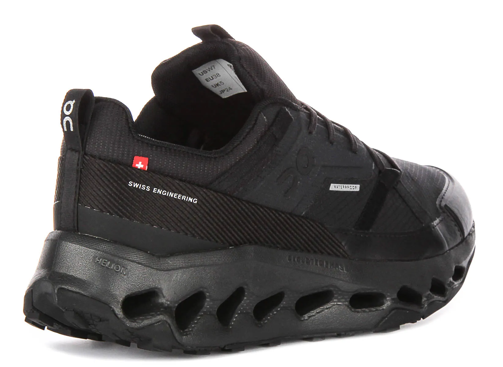 On Running Cloudhorizon Waterproof In Black For Women
