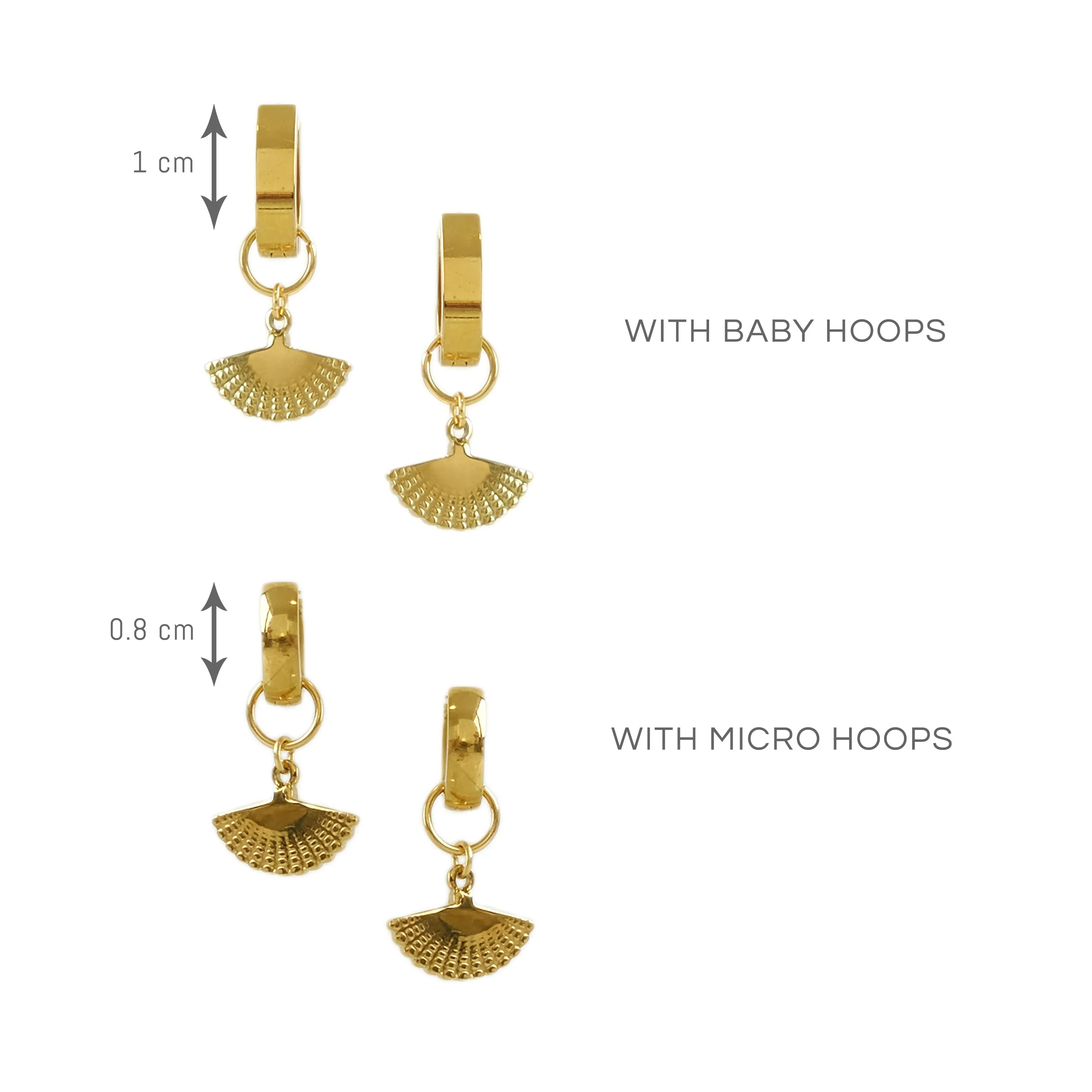 Orientale Charms in Gold