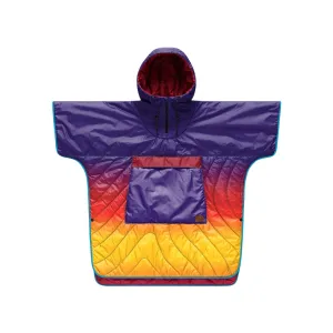 Original Puffy Poncho - Pyro Fade