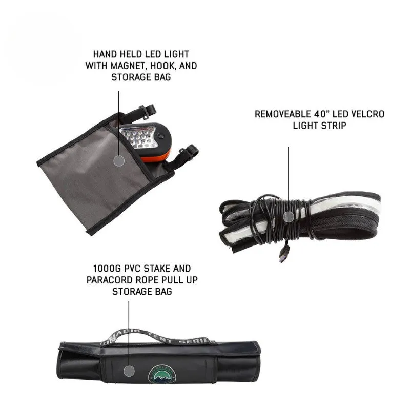 Overland Vehicle Systems Nomadic Extended Roof Top Tent