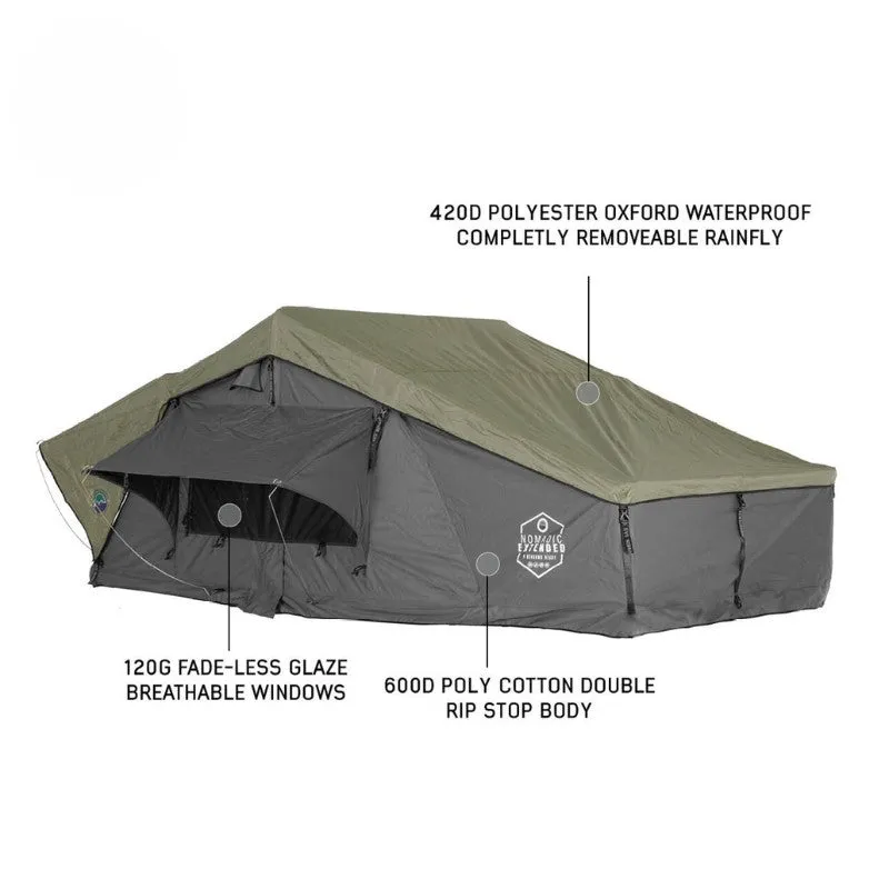 Overland Vehicle Systems Nomadic Extended Roof Top Tent