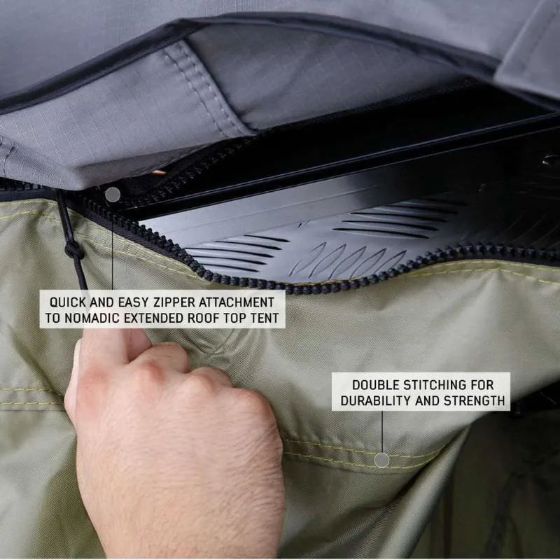 Overland Vehicle Systems Nomadic Extended Roof Top Tent