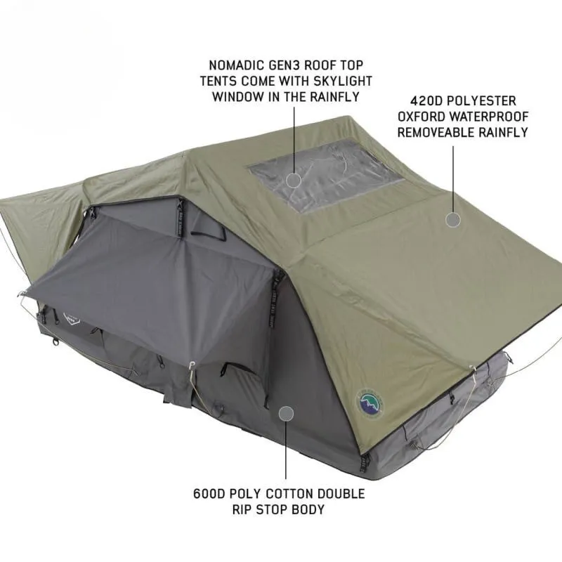 Overland Vehicle Systems Nomadic Standard Roof Top Tent