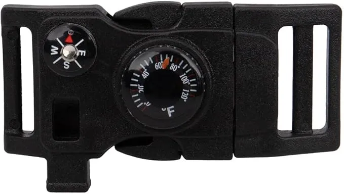 Paracord Planet Multitool Buckle – 7 Tools in 1 – Great for Camping and Outdoor Use – Available in Packs of 1-100 Buckles
