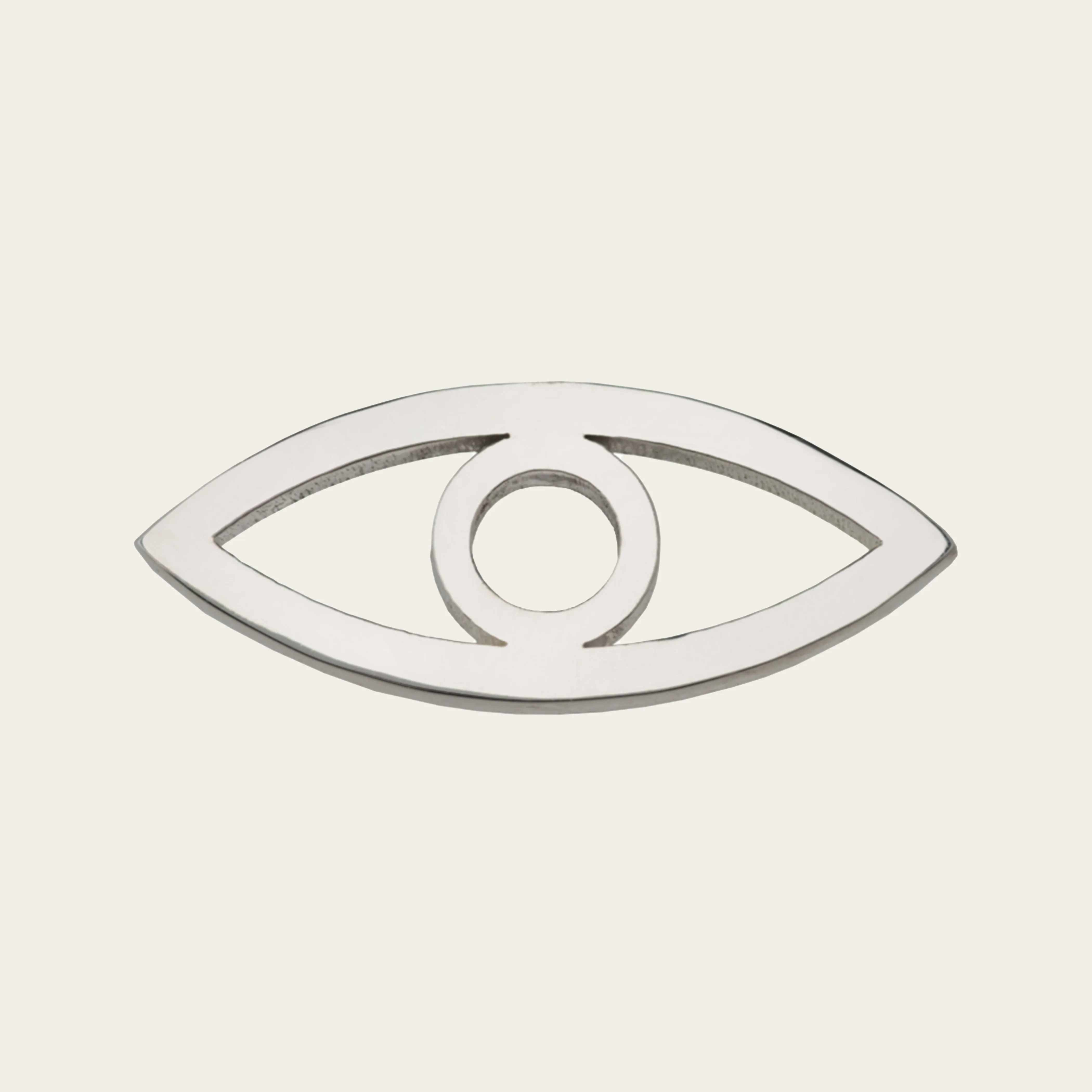 Pharaoh's Eye Silver Stud